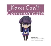 Communicate Cant Komi Komi Shoko Interchangeable Faces Action Figures Set Gift