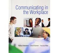 Communicating in the Workplace