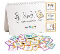 Communication Book for Preschool Children, 34 Cards Routine & Transition | Includes 6 visual resources for communication, routine, and transition support - suitable for autism and ADHD.