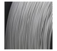 Communication equipment 5/10/50M UL1423 PTFE Silver Plated Copper Wire 38/36/34/30/28/26/24AWG High Temperature Electronic Single Core Cable Wire and cable(Grey,10 METERS_32AWG)