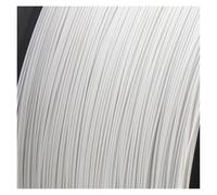 Communication equipment 5/10/50M UL1423 PTFE Silver Plated Copper Wire 38/36/34/30/28/26/24AWG High Temperature Electronic Single Core Cable Wire and cable(WHITE,10 METERS_26AWG)