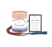 Communication Rosewood & Sodalite Mallah Necklace