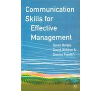 COMMUNICATION SKILLS FOR EFFECTIVE MANAGEMENT