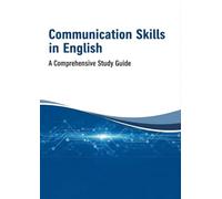 Communication Skills in English: A Comprehensive Study Guide