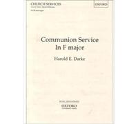 Communion Service in F – Vocal Score – Oxford University Press