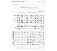 Communion Service in G: Vocal score