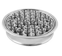 Communion Ware Holy Wine Serving Tray with 40 Cups - Stainless Steel (Mirror/Silver)