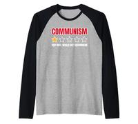 Communism - Very Bad, Would Not Recommend (Funny Politics) Raglan Baseball Tee