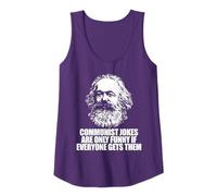 COMMUNIST JOKES FUNNY IF EVERYONE GETS THEM Karl Marx Meme Tank Top
