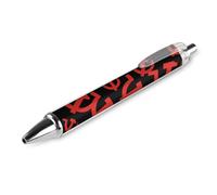 Communist Party of Vietnam Flag Retractable Ballpoint Pens 0.5mm Fine Black Inks Roller Smooth Writing Office Supplies 1 PCS