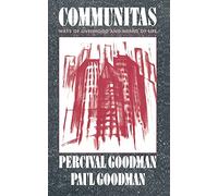 Communitas: Means of Livelihood and Ways of Life (Morningside Books)