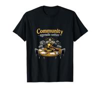 Community Agenda Setter Local Pride Badge Design T-Shirt