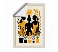 Community and Harvest Botanical Unframed Wall Art Print A2 (59.4×42cm), Wall Decor for Living Room, Bedroom, Office & Home, Art Gift