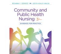 Community and Public Health Nursing: Evidence for Practice