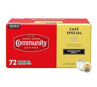 Community Coffee Breakfast Blend Single Serve Coffee Pods, Compatible with Keurig K-cup brewers 72 Count