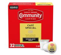 Community Coffee Café Special Keurig K-Cup Medium-Dark Roast Single Serving (Pack of 32)