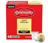 Community Coffee Café Special Medium Dark Roast Keurig K-Cup Pods Single Serving 48 Pack (Pack of 1)