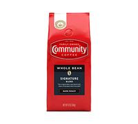 Community Coffee Whole Beans Coffee, Dark Roasted, 12oz Bag (Pack of 3)