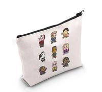 Community College Study Group 2 Gift TV Show Inspired Gift Movie Merch 9 Bit Video Game Characters Cosmetic Bag (Group 2 UK)