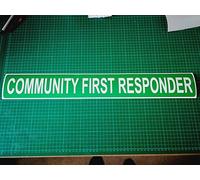 Community First Responder Magnet Magnetic Rescue Ambulance Paramedic 620mm