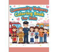 Community Helpers Coloring Book for Kids