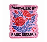 Community is Resistance Patch 3 Inches Funny Floral, Feminist Activist, Human Rights, Iron On/Sew On Embroidery Fabric Applique Patches for Backpack Army Hat, Dog Harness Military Uniforms Gifts