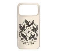 Community Is The Spell Birds Heart Witches Case for iPhone 17 Pro Max
