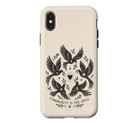 Community Is The Spell Birds Heart Witches Case for iPhone X/XS