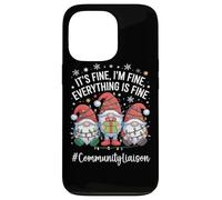 Community Liaison Gnome Everything Is Fine Funny Christmas Case for iPhone 13 Pro