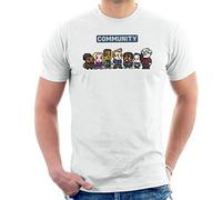 Community Pixelated Men's T-Shirt White