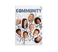 Community Poster Wall Art Painting for Living Room Bed Room Decor Canvas Wall Art Poster 16x24inch(40x60cm) Unframe-style