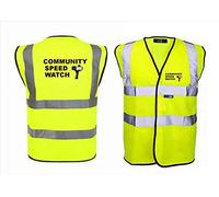 COMMUNITY SPEED WATCH HI VIS VEST (Large)