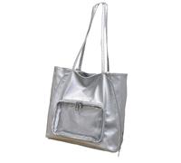 Commuters Backpack Shoulder Bag For Student Large Compartment PU Office Bags Underarm Purse For Daily Essential PU Shoulder Bag Women
