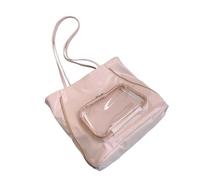 Commuters Backpack Shoulder Bag For Student Large Compartment PU Office Bags Underarm Purse For Daily Essential PU Shoulder Bag Women