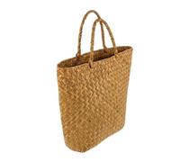 COMNESTBI Handwoven Straw Tote Bag Lightweight Basket with Handle for Market Shopping and Summer Outdoor Activities