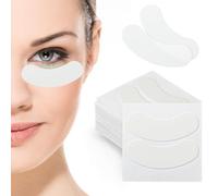 COMNICO 100 Pcs Eyelash Extension Foam Eye Pads Disposable Lint Free Stick Well Under Eye Lash Extension Pads Beauty Tool Kit Lash Tech Supplies Must Haves
