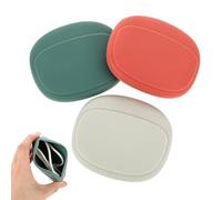 COMNICO 3 PCS Silicone Headphone Organizer Data Cable Storage Case Portable Mini Key Box Cord Organizer Pouch Bag Purse Travel Accessories Home or Workplace Lipstick Winder Holder Keeper