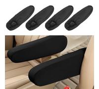 COMNICO 4pcs Seats Arm Rest Cover Car Front Seats Armrest Covers Elastic Fabric Auto Armrest Protectors Universal Fit for Trucks SUVs Car Accessories