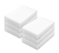 COMNICO 6PCS Magic Eraser Sponge Cleaning Supplies Scrub Dish Dust Products Cleaner Professional Commercial Scrub Sponge for Kitchen Bathroom Bathtub Toilet Sink Furniture Floor Wall (6)