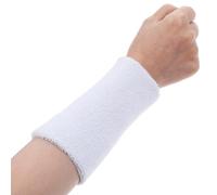 COMNICO Wrist Sweatbands Elastic Sport Wristbands 6 Inch Absorbent Terry Cloth Armbands Long Cotton Athletic Wrist Bands for Working Out Football Basketball Tennis Gym Costumes Cosplay