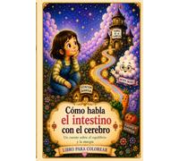 Cómo habla el intestino con el cerebro: Libro para colorear (Historias del Reino del Equilibrio)