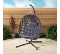 COMO HANGING RATTAN EGG CHAIR