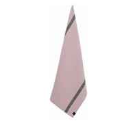 Como linen blend tea towel Powder pink one size