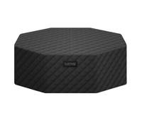 Como Octagonal Energy Save Thermal Hot Tub Cover - 6 Person Wave Spas Black 6 Person
