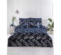 Rapport Home Como Duvet Cover Set Double Navy