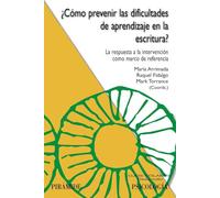 ¿Cómo prevenir las dificultades de aprendizaje en la escritura?: La respuesta a la intervención como marco de referencia (Ojos Solares)