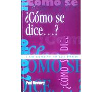 Como se dice...?: New Vocabulary for GCSE Spanish (GCSE Vocabulary S.)