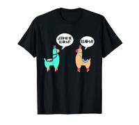 Como Se Llama Alpaca Saying Gift Llama Costume T-Shirt