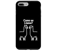 Como Se Llama Retro Pixel Llama Spanish Humor Graphic Design Case for iPhone 7 Plus/8 Plus
