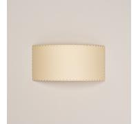 Comodín rectangular wall lamp Stitched beige parchment Santa & Cole - COMWB01